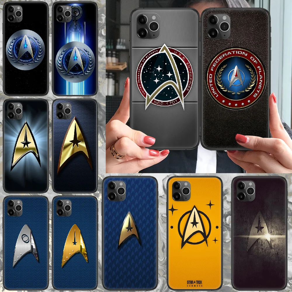 

STAR TREK movie Phone case For iphone 4 4s 5 5S SE 5C 6 6S 7 8 plus X XS XR 11 PRO MAX 2020 black bumper fashion waterproof 3D
