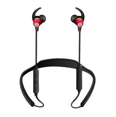 KDK59 Bluetooth металлические Беспроводные наушники с микрофоном громкой связи водонепроницаемые спортивные наушники HiFi наушники для iOS Android - Цвет: Красный