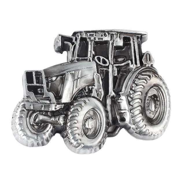 Handmade homemade belt accessories Tractor Truck car locomotive Belt Buckle waistband DIY Western cowboy Heavy metal rock punk B
