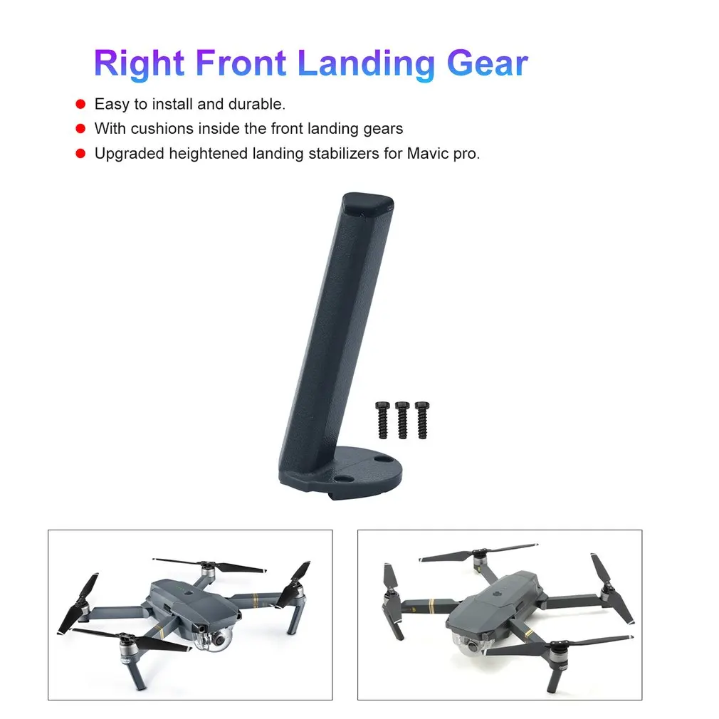 Посадочная Шестерня для DJI Mavic Pro Platinum Камера Протектор повышенной противоударной расширенной шасси ноги