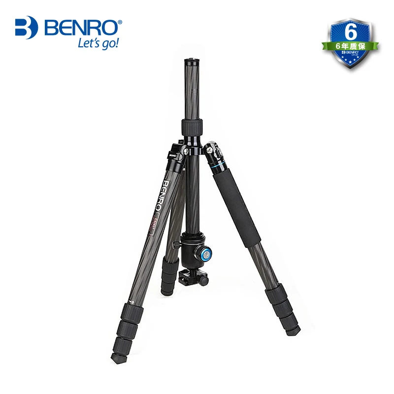 Benro C2282TV2 штатив Углеродные волоконные штативы Гибкий штатив-монопод для Камера с V2 шаровой головкой Максимальная нагрузка 18кг DHL