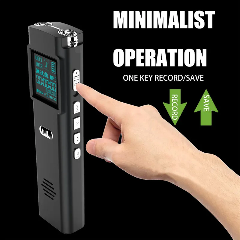 OMESHIN 8 Гб диктофон USB Профессиональный 96 часов диктофон цифровой Аудио Диктофон с WAV MP3 плеер
