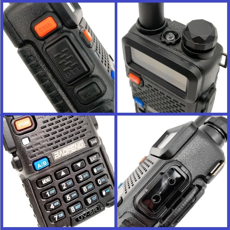 Baofeng 8W UV-5R Walkie Talkie 10 km UHF VHF Baofeng uv5r Radios Tri-Power  Band High Middle Low uv 5r Baofeng UV-9R UV-82 UV-8HX - AliExpress