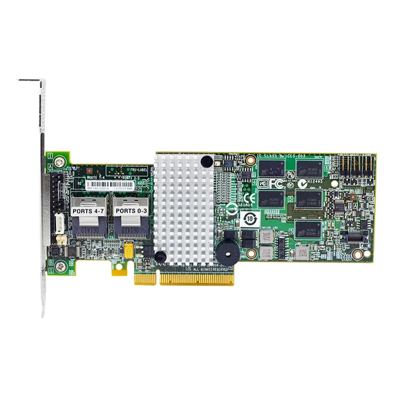LSI00198 9260 8i SGL 8 Port 6 SATA/SAS W/512M RAID 0 1 5 10 50 60 PCI Express Card new 3 года гарантии|Платы расширения| |