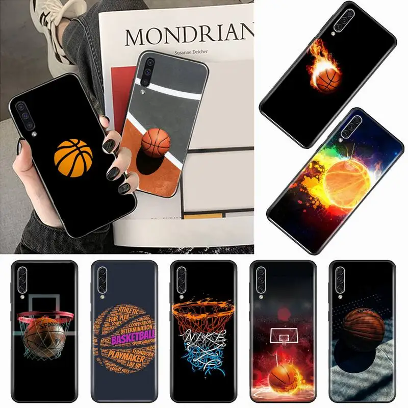 Баскетбольная корзина спортивный чехол для телефона Samsung Galaxy A 3 6 7 8 10 20 30 40 50 70 71 10S