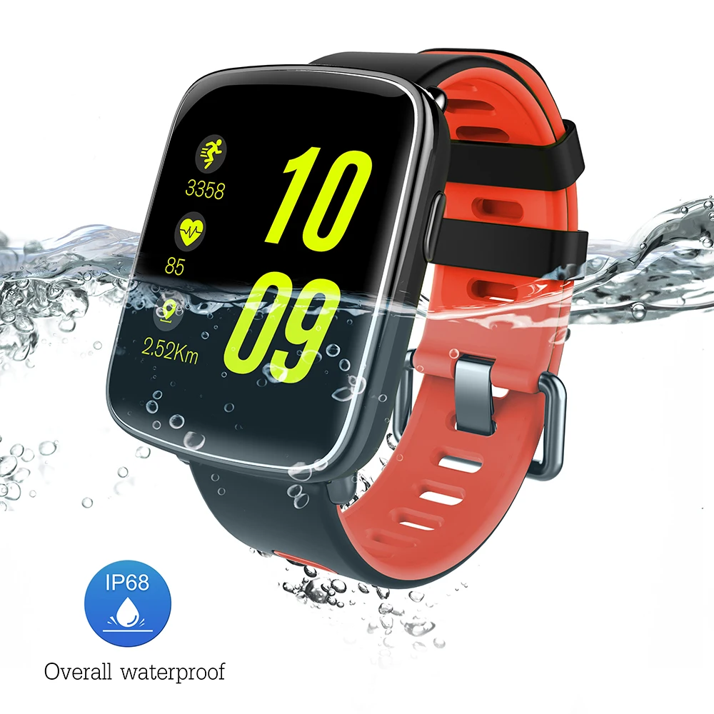 GV68 Смарт часы водонепроницаемые Ip68 монитор сердечного ритма Smartwatch плавание со