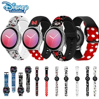 Disney Mickey Stitch 20Mm 22Mm Horloge Band Voor Samsung Galaxy Horloge 3/46Mm/42Mm gear S3 Pols Silicone Sport Horloge Band