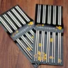 5 Pairs Stainless Steel Square Chopsticks Chinese Stylish Healthy Light Weight Chinese Chopsticks Metal Non-slip Design Kitchen ► Photo 1/6