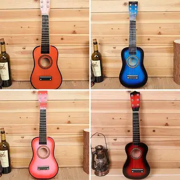 

Acoustic Guitar Amusing Intellectual 8 Colors 21" Student Ukulele Gift Children Handicrafts Hands-On Ability