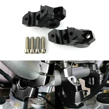 Для Yamaha MT-09 MT09 FZ-09 FZ09- XSR 900 XSR900 задняя перемещены Barback офсетная печать образного руля Алюминий