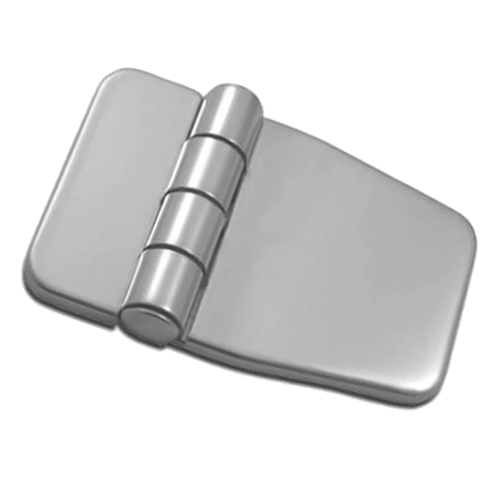 Marine Boat Strap Hinge- Door Shed Box Chest Strap Hinge & Cover- Stainless