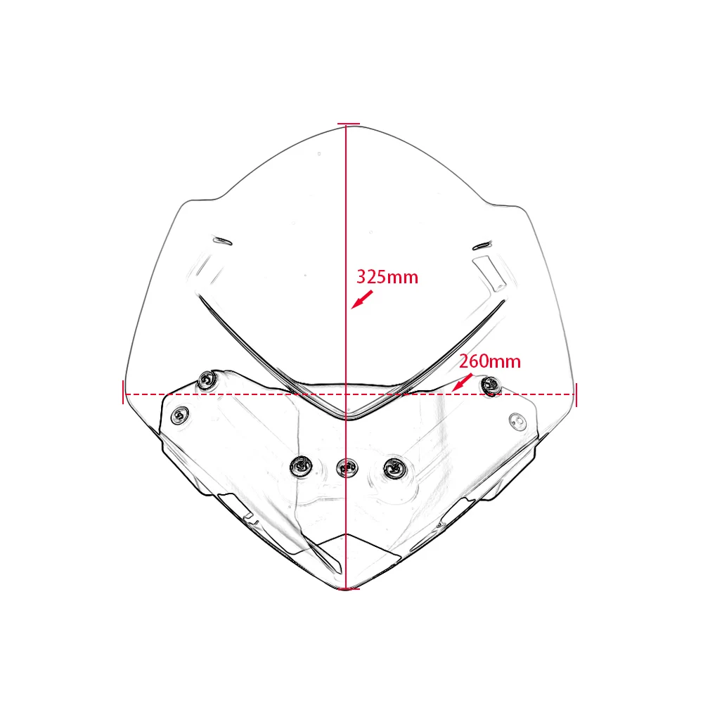 GSXS 1000 мотоциклетное ветровое стекло Ветер Экран Обтекатели для Suzuki G SXS GSX S 2016 2021