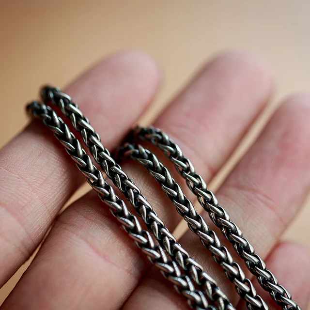 LAUTIE Wuzizi Dice EDC Tweezers Rounded Sieves Hazelnut Color Bars KTV Nightclub Supplies 304 necklack