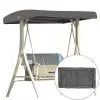 191x120x18cm Grey