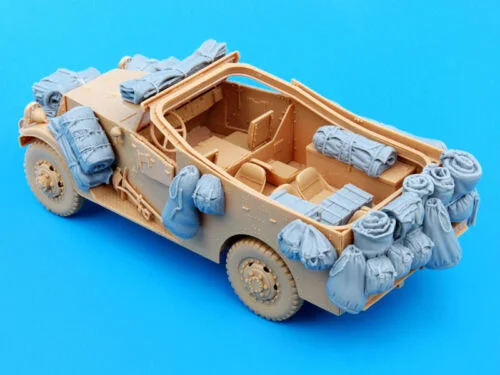 1/35 M3A1 набор автомобильных аксессуаров (без автомобиля) модельная фигурка из