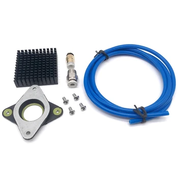 

3D Printer Part Kit Stepping Damper with Radiator Teflon Tube PC4 Quick Pneumatic Connector for Nema 17 Stepper