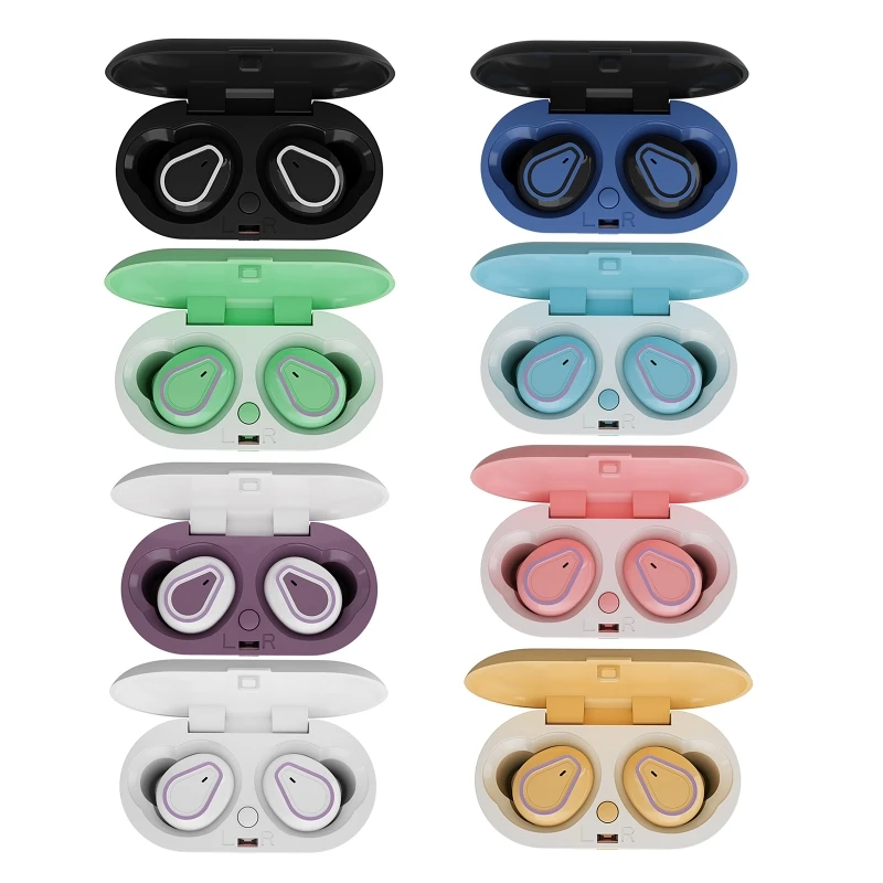True TWS Wireless Bluetooth 5 0 Earphones Headphones Mini In Ear Earbuds Headset
