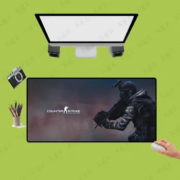 

XGZ CSGO Large Desk Mat Gamer Rubber Keyboard Game Gun Mouse Mat Can Custom DIY MousePad Gaming Accessories Size Can Be Selected