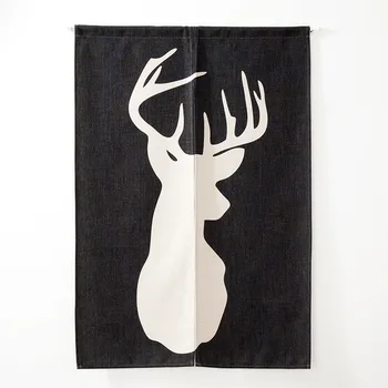 

Nordic Style Short Curtain Brief Doorway Wall Hanging Curtain Cotton Linen Curtain for Home Kitchen Home Decor