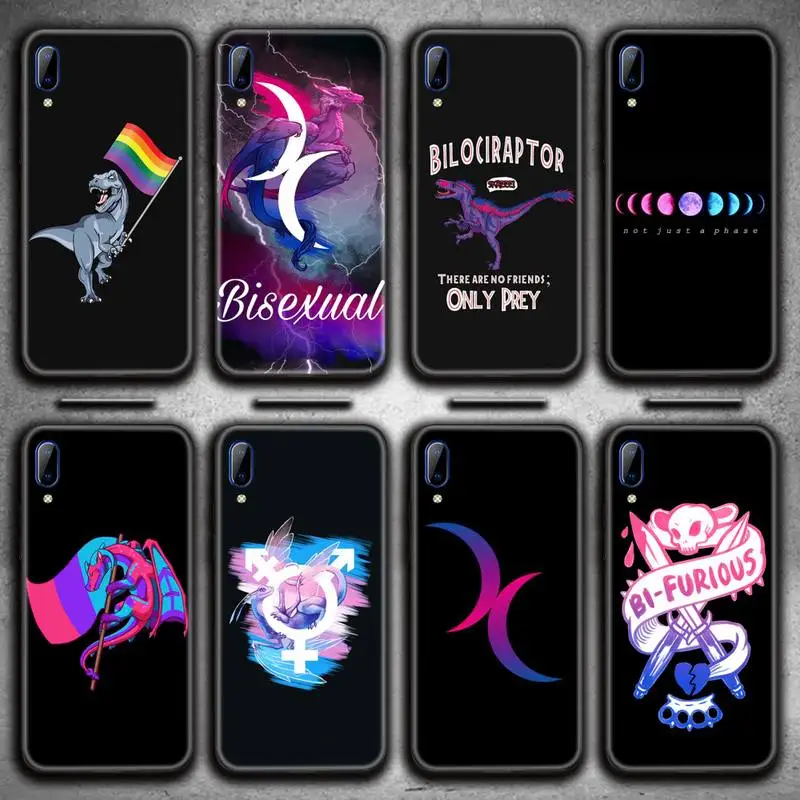 Би гордость Дракон Радужный Флаг ЛГБТ чехол для телефона Vivo Y91c Y17 Y51 Y67 Y55 Y7s Y81 Y19 Y97