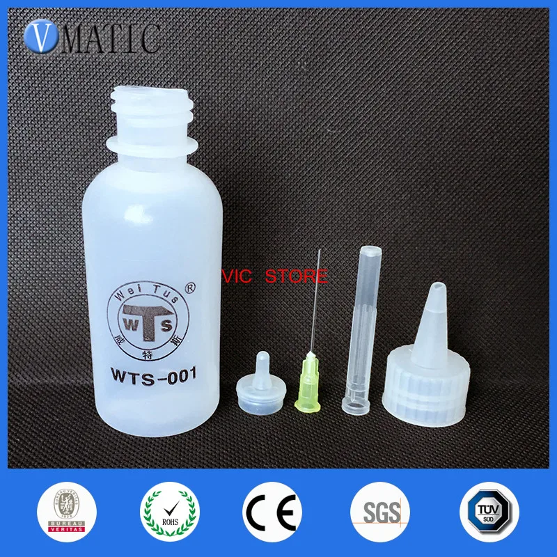

Free Shipping 10 Pcs 50ml Alcohol Bottle Rosin Bottle Dispensing Bottle Oil Bottles With Head Dispensing Needle Tips