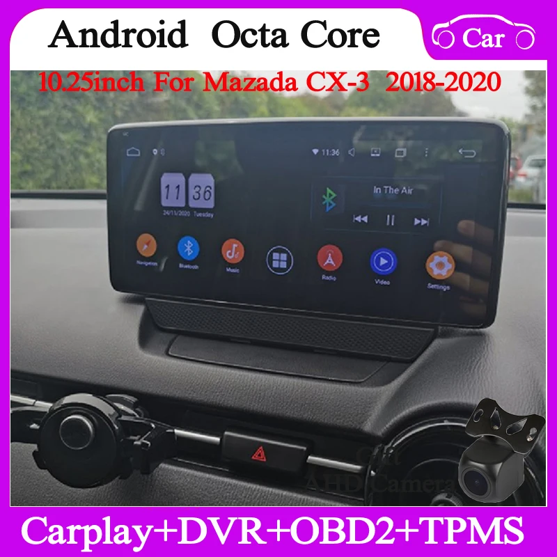 

Android 12 автомобильное радио, стерео для mazda CX-3 2017-2020, автомобильный мультимедийный плеер с gps Навигатором, аудио, головное устройство DSP, Wi-Fi с экраном 10,25 дюйма