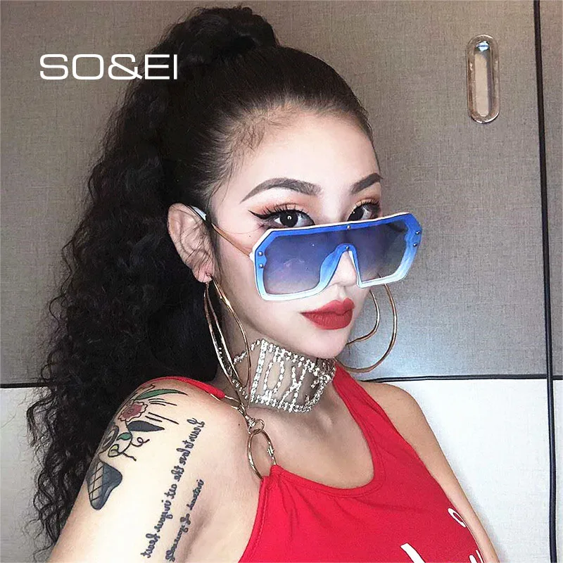 Очки солнцезащитные унисекс квадратные с зеркальными стеклами и защитой