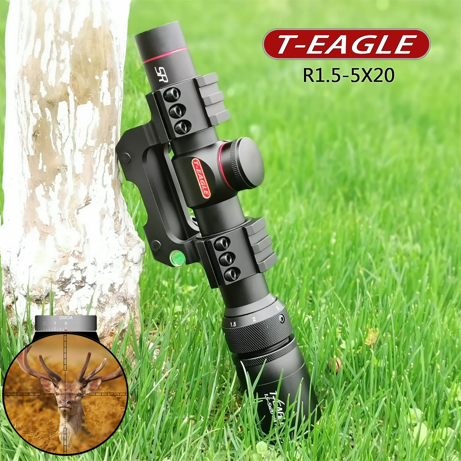 TEAGLE тактический прицел для снайперской охоты винтовочный оптический Airsoft Sports
