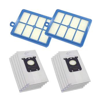 

10x Vacuum Cleaner Dust Bags s-bag and 2x H12 Hepa filter fit for Philips Electrolux Cleaner Free Shipping