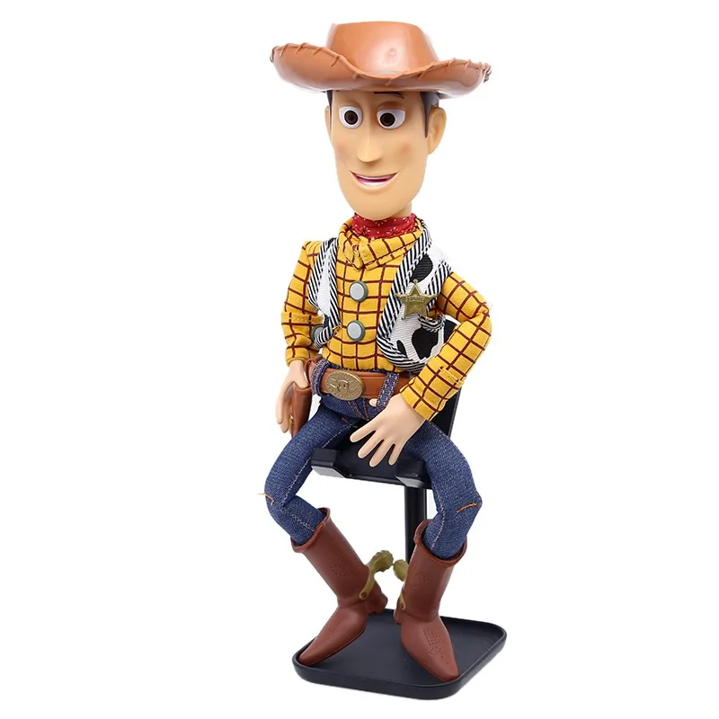 crisis Isoleren sessie 40CM Disney Pixar Toy Story Woody Jesse Movie Soundtrack Speak English  Action Anime Figure Doll Cowboy Toy For kids Model Gift
