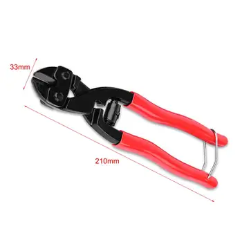 

Durable Wire Cutter DIY Repair Hand Tool Easy to Carry with Safety Lock Wire Cutter Cutting Nippers Chrome-Vanadium Steel