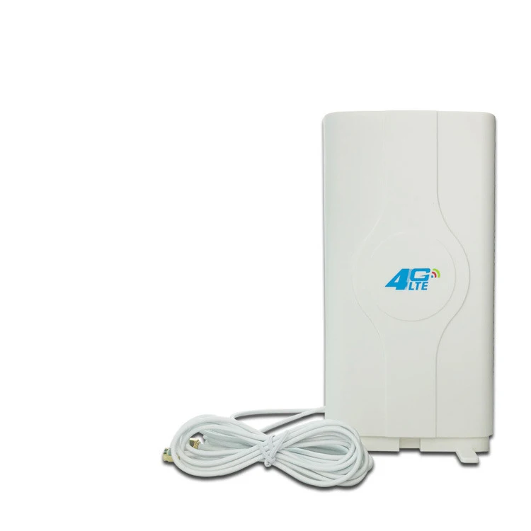 Мобильная антенна LTE 3g 4g 700 ~ 2600 МГц 88 дБи панельная 2 * SMA/2 CRC9/2 TS9 усилитель