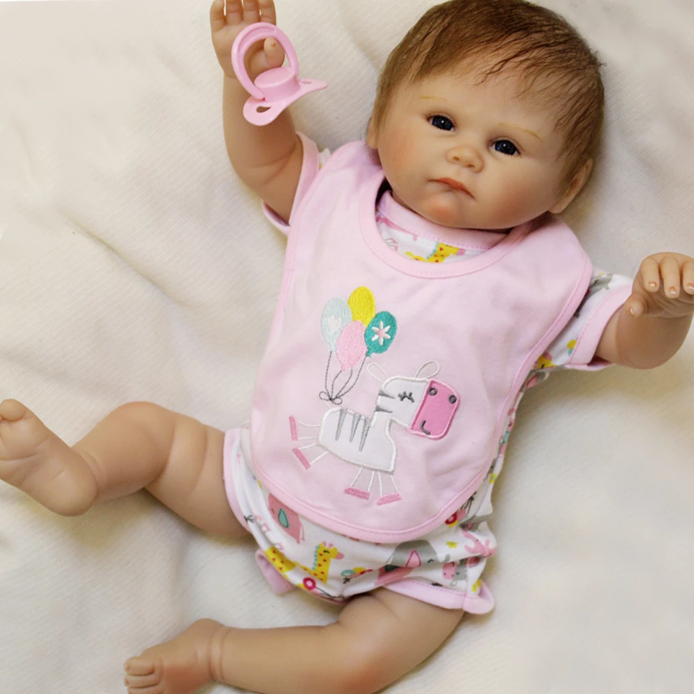 newborn silicone baby girl
