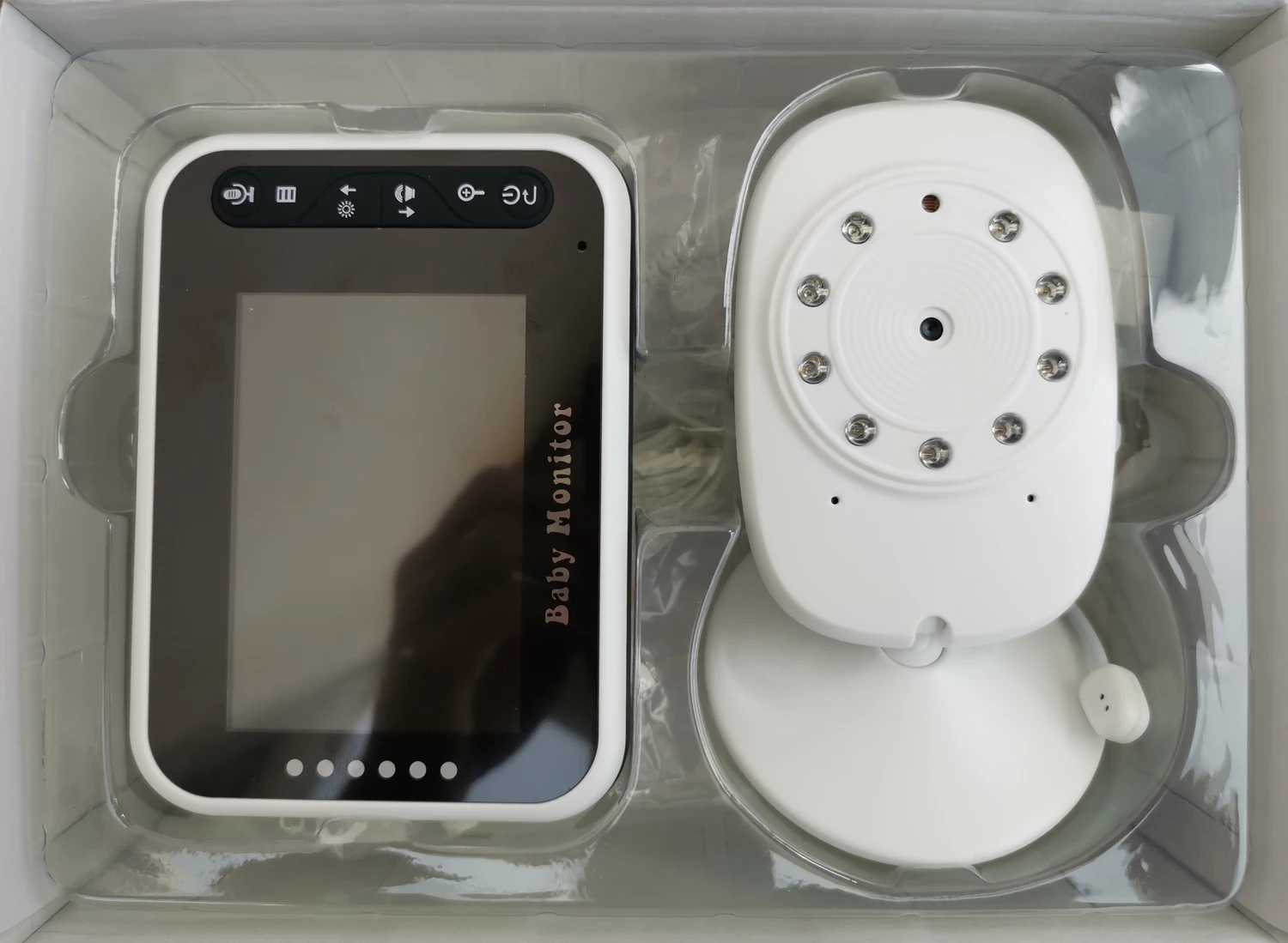3,5 дюймов видео Цифровой Беспроводной Детский монитор камера безопасности няня ИК ночного видения Голос Babyphone с контролем температуры