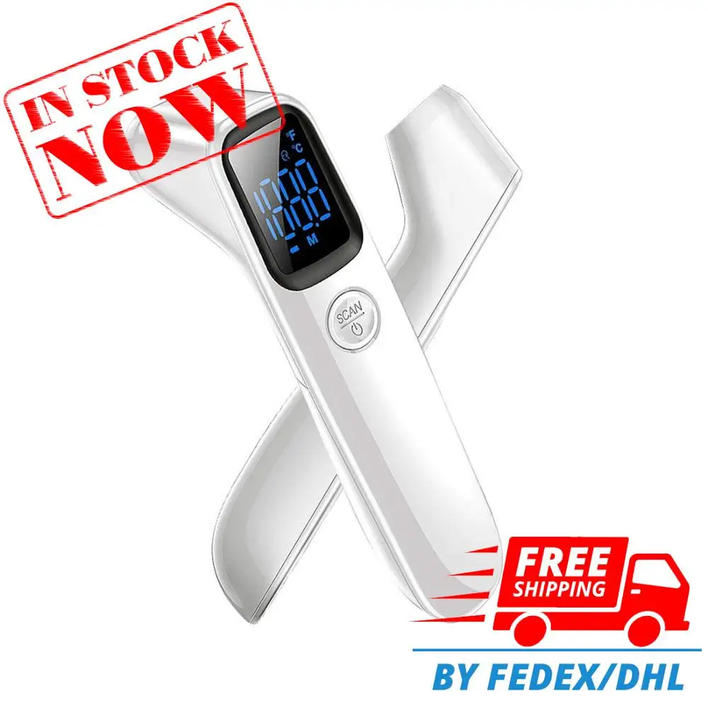 

Infrared Thermometer Forehead Baby Portable Non-contact Handheld Body/Object Temperature Measure IR Device