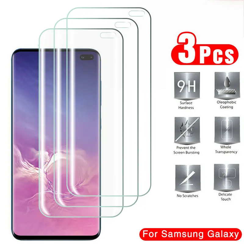3Pcs Hydrogel Protective Film Screen Protector For Samsung Galaxy S8 S9 S10 S20 Plus Ultra Screen Protector For Note 8 9 10 Film|Phone Screen Protectors| - AliExpress