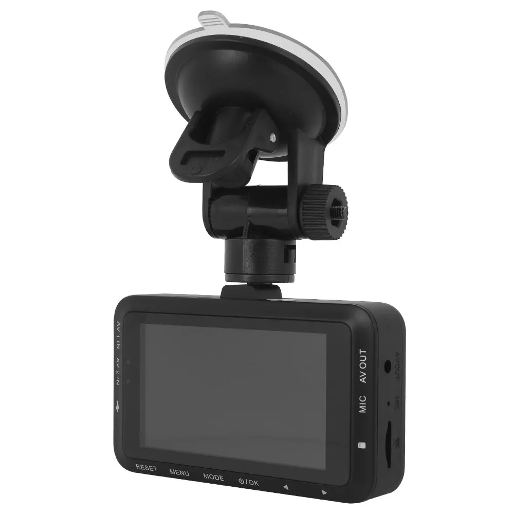 

3-inch Motorcycle Driving Recorder Dashcam LCD display double recording night vision Front Rear View Dual Camera