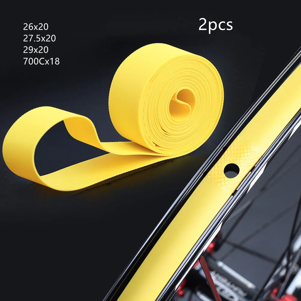 2pcs Bicycle Tire Liner Proof Puncture Pad Stab resistant Tire Pad MTB