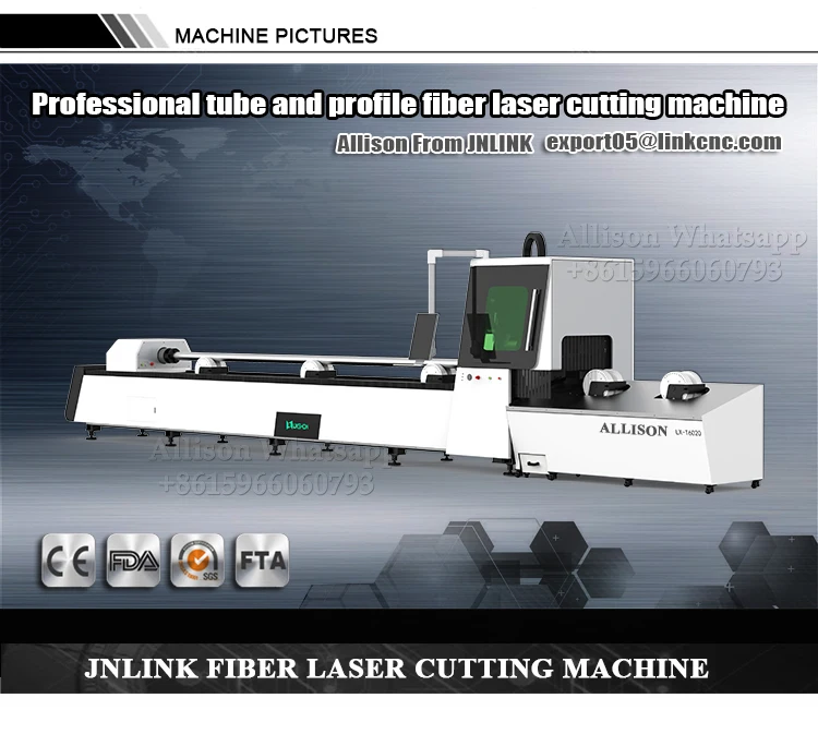 CNC Fiber laser cutting machine tube and profile-1