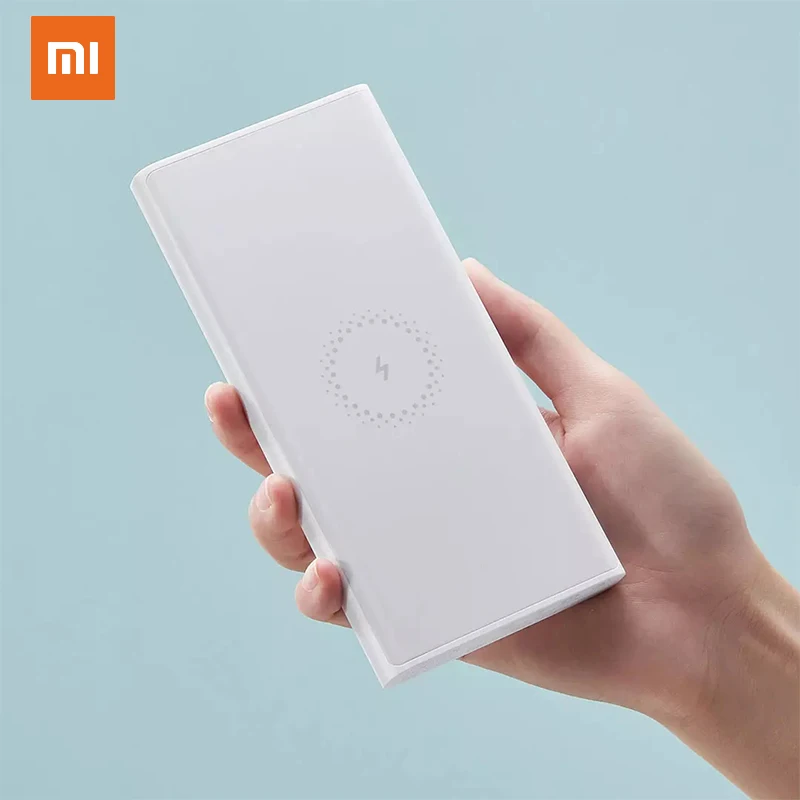 Xiaomi литий полимерный аккумулятор 3 7 в 10000 мА/ч внешний беспроводное молодежное