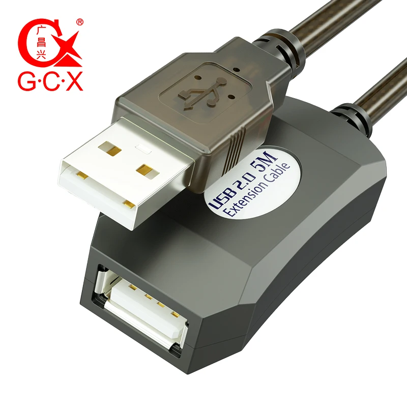 USB 2 0 кабель для передачи данных Папа мама Активный ретранслятор удлинитель с IC