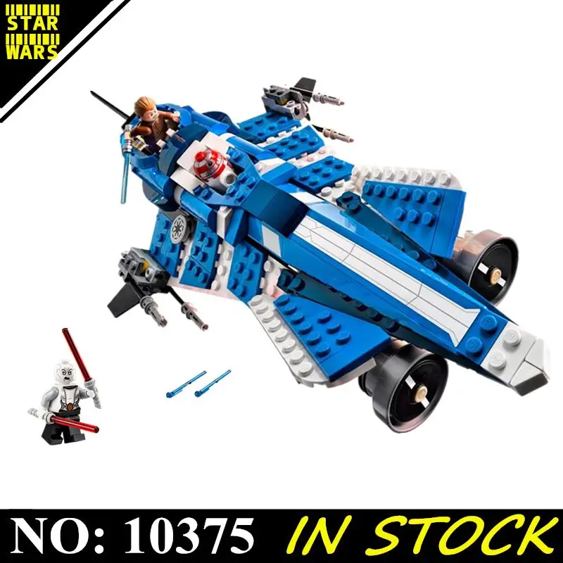

Star Anakin's Custom Jedi Starfighter wars series Compatible with Iegoset 75087 Model Building Blocks Bricks Toys chilren Gifts