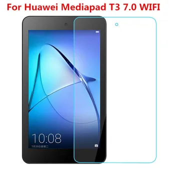 

Tablet Tempered Glass Screen Protector for Huawei MediaPad T3 7.0 WIFI version BG2-W09 9H Hardness Tempered Glass Film