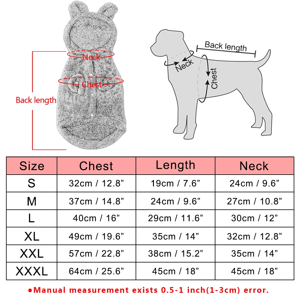 Winter Dog Cat Coat Jacket (3)