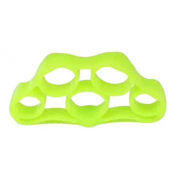 

TSAI Portable Fitness Hand Finger Trainer Band Tension Tool Strength Exerciser Muscle Power Silicone Expander Training Recovery