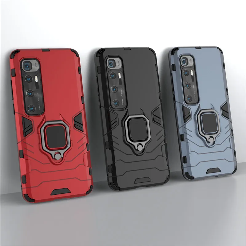 

Ring Holder Case For Xiaomi Mi 10T Pro Case Redmi 9A 9C 9 7A 8A Note 9S 8T 8 Cover Phone Bumper For Mi A2 Lite A3 10 Ultra 9T A1