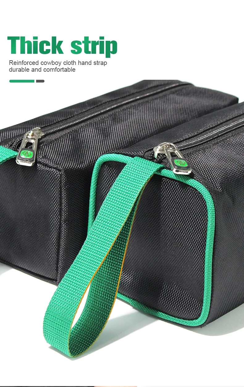 laptop tool bag LAOA Portable Tools Storage Bag 1680D Oxford Canvas Waterproof Handbag Screwdriver Bag Cylindrical Thicken Tool Bag tool chest