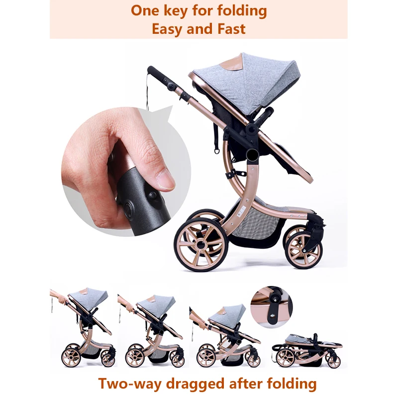 4 wheels hot sale baby stroller factory directly wholesale baby products of all types