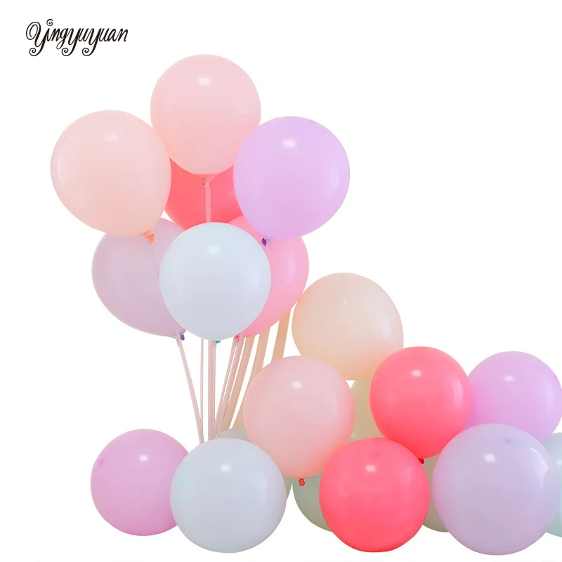 

5/10/12/18 Inch 10pcs Macarons Latex Ballon Birthday Party Decorations Candy Balloons Girl Boy Baby Shower Wedding Decoration