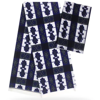 

Silk fabric new arrival digital satin silk with chiffon print fabric high quality tissu africain print fabric for dress WL099